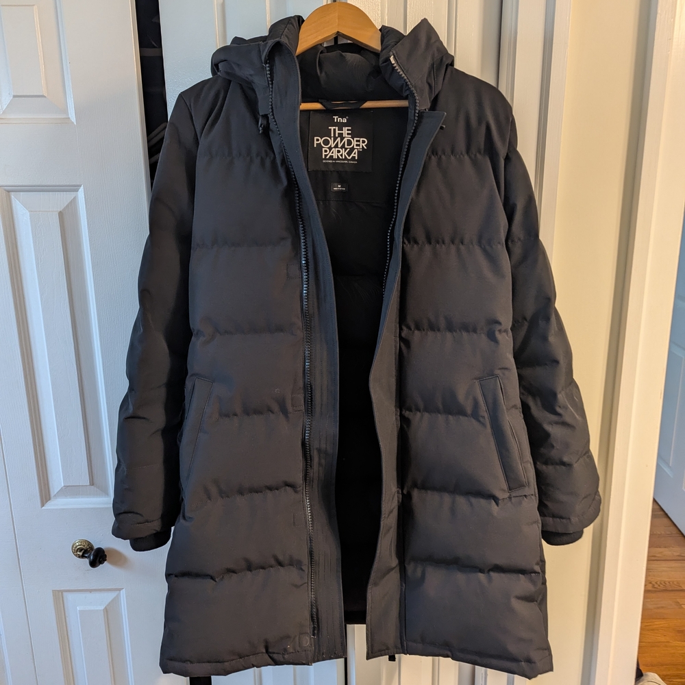 TNA Black Puffer Jacket